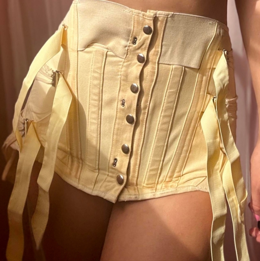 Yellow Women's Corset